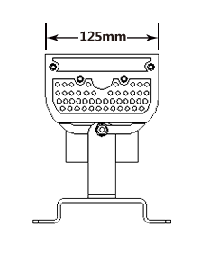 LED flood light JFTF100-A120-D2(图2) LED flood light JFTF100-A120-D2(图2)