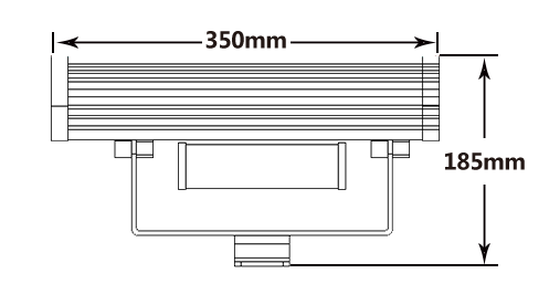 LED flood light JFTF125-A48-D2(图1) LED flood light JFTF125-A48-D2(图1)